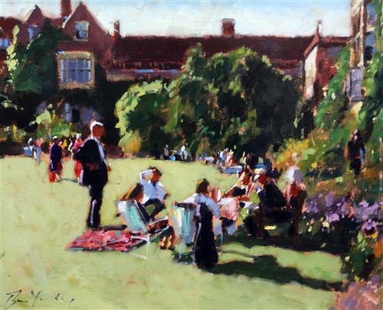§ Bruce Yardley (1962-) Glyndebourne Dazzle 16 x 20in.